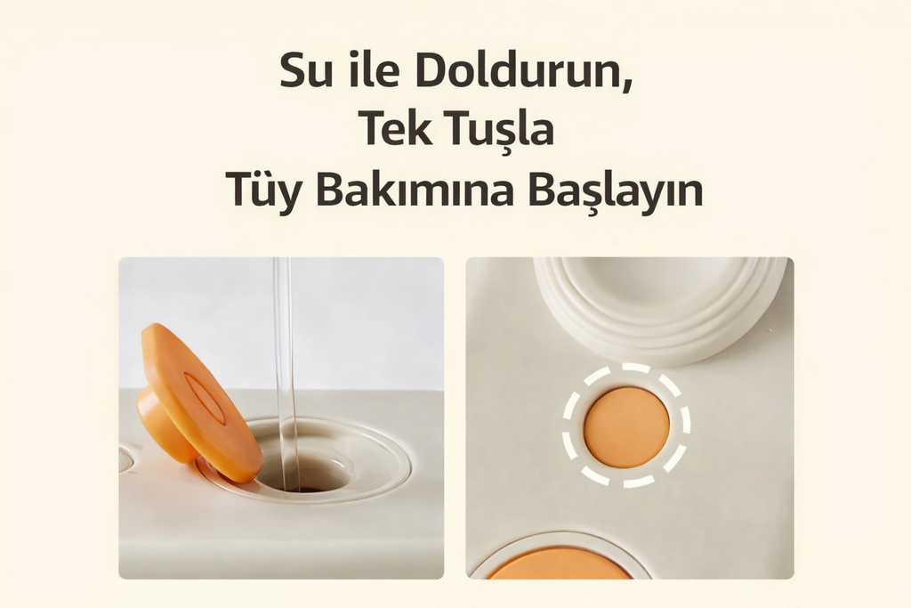 Kablosuz Şarjlı Spreyli Kedi & Köpek Tarağı