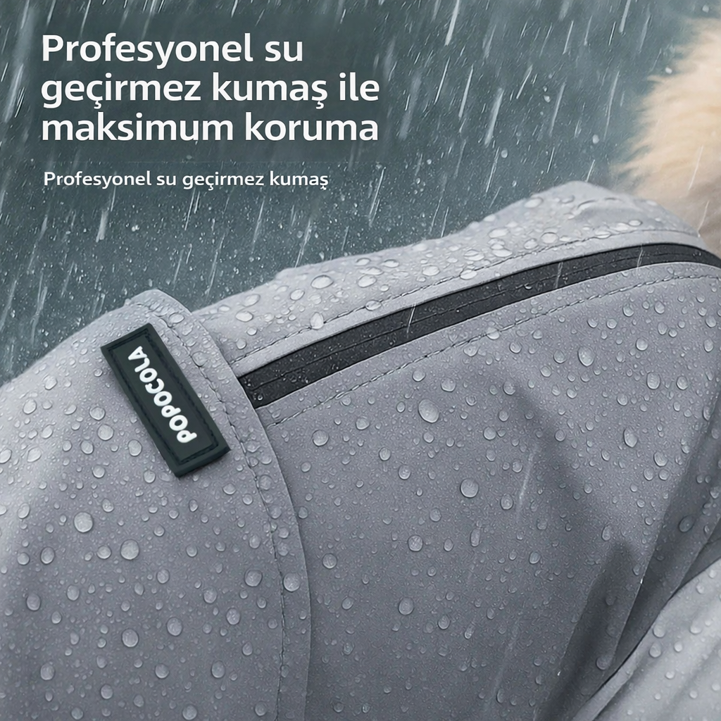 Premium Outdoor Köpek Yağmurluğu – Botlu ve Aksesuar Uyumlu Tasarım